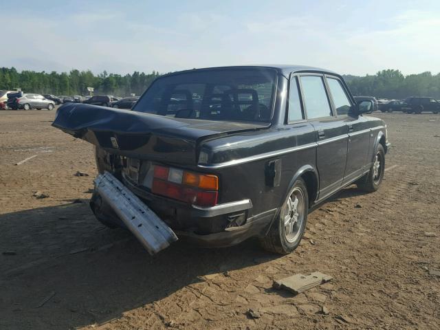 YV1AS8804P1489177 - 1993 VOLVO 240 BLACK photo 4