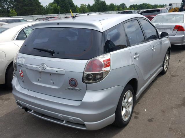 2T1KR32E46C554956 - 2006 TOYOTA COROLLA MA SILVER photo 4