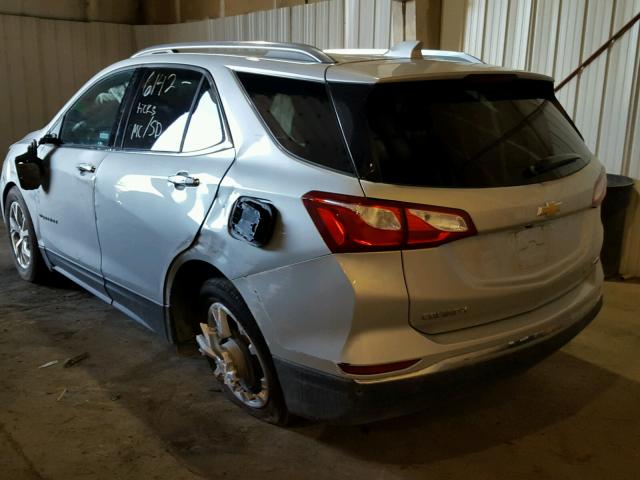 2GNAXVEV5J6314888 - 2018 CHEVROLET EQUINOX PR SILVER photo 3