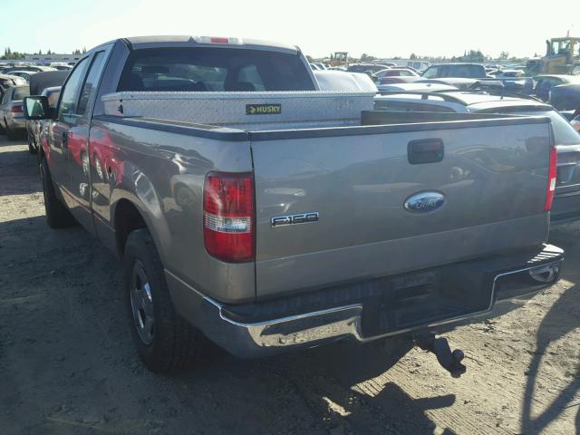 1FTPX12526NA27298 - 2006 FORD F150 TAN photo 3