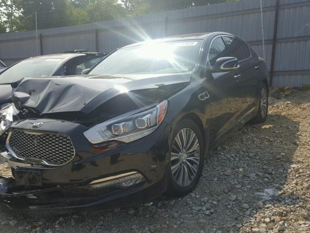 KNALT4D3XG6032264 - 2016 KIA K900 BLACK photo 2