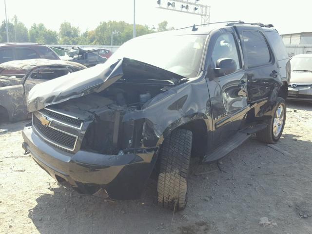 1GNFK23059J126171 - 2009 CHEVROLET TAHOE K150 BLACK photo 2