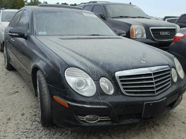 WDBUF56X98B349254 - 2008 MERCEDES-BENZ E 350 BLACK photo 1