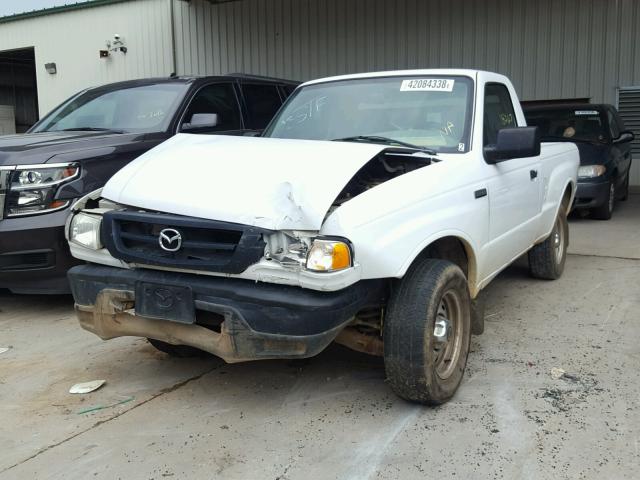 4F4YR12D46PM06059 - 2006 MAZDA B2300 WHITE photo 2