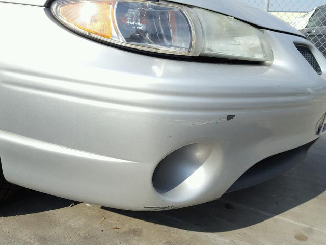 1G2WP52K33F105767 - 2003 PONTIAC GRAND PRIX ვერცხლისფერი ფოტო 9
