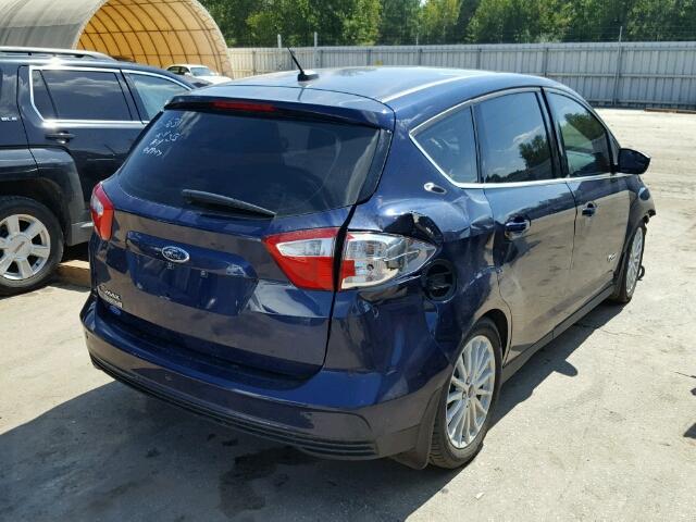 1FADP5CU1GL116279 - 2016 FORD C-MAX BLUE photo 4