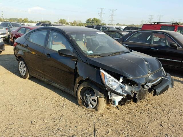 KMHCT4AE3GU079880 - 2016 HYUNDAI ACCENT SE BLACK photo 1