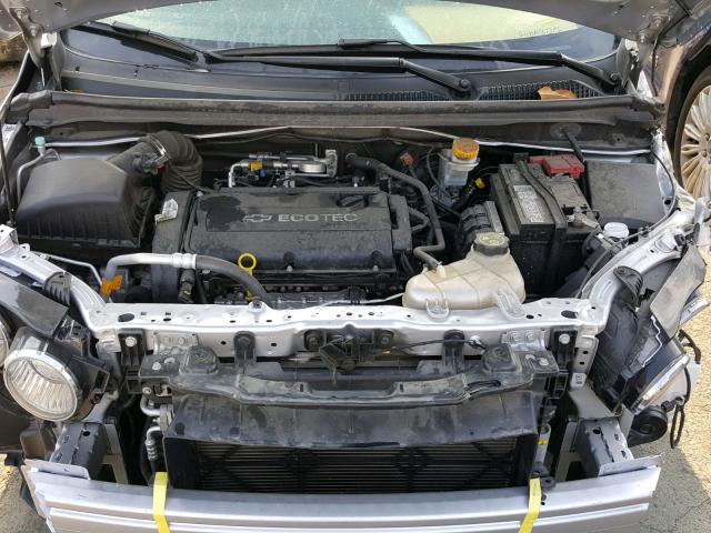 1G1JA6SH0E4239421 - 2014 CHEVROLET SONIC LS SILVER photo 7