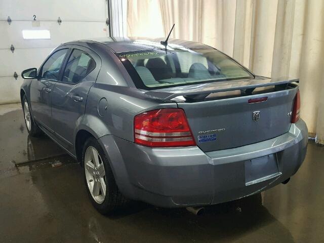 1B3LC76M88N114285 - 2008 DODGE AVENGER R/ GRAY photo 3