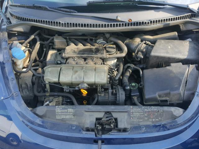3VWCM31Y84M329763 - 2004 VOLKSWAGEN NEW BEETLE 蓝色 照片 7