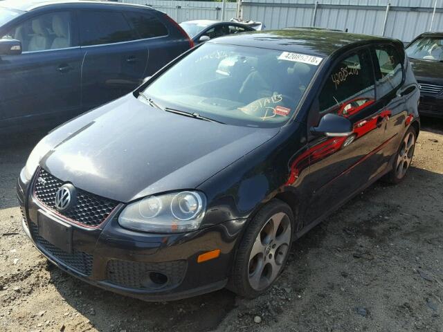 WVWEV71K27W133835 - 2007 VOLKSWAGEN NEW GTI BLACK photo 2