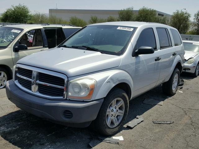 1D4HD38N54F117796 - 2004 DODGE DURANGO ST SILVER photo 2