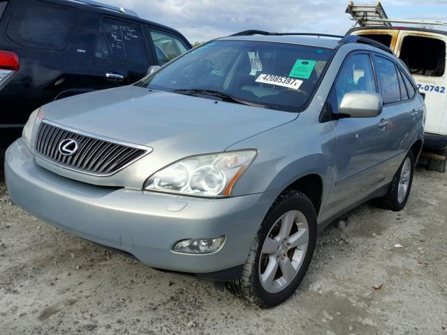 2T2GK31U27C013792 - 2007 LEXUS RX 350 BLUE photo 2