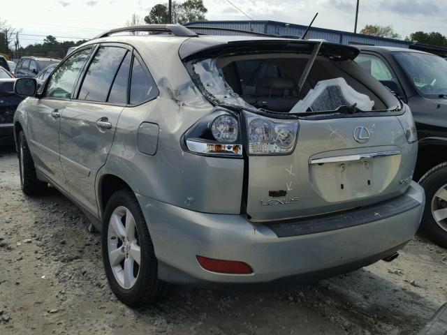 2T2GK31U27C013792 - 2007 LEXUS RX 350 BLUE photo 3