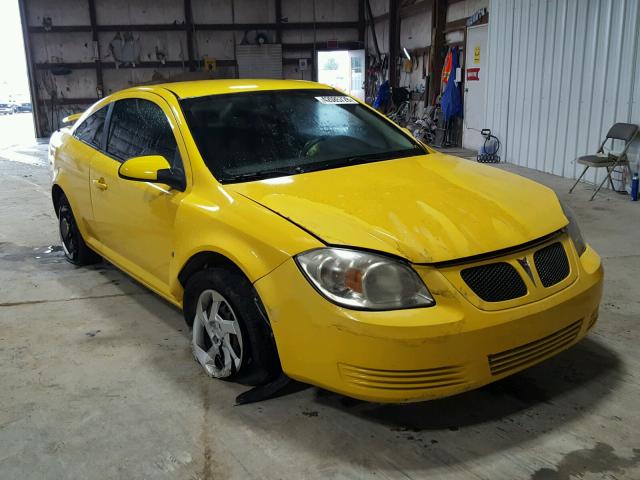 1G2AL18F287112557 - 2008 PONTIAC G5 YELLOW photo 1