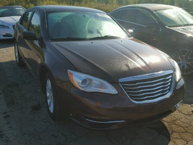 1C3CCBBB2DN575308 - 2013 CHRYSLER 200 BROWN photo 1