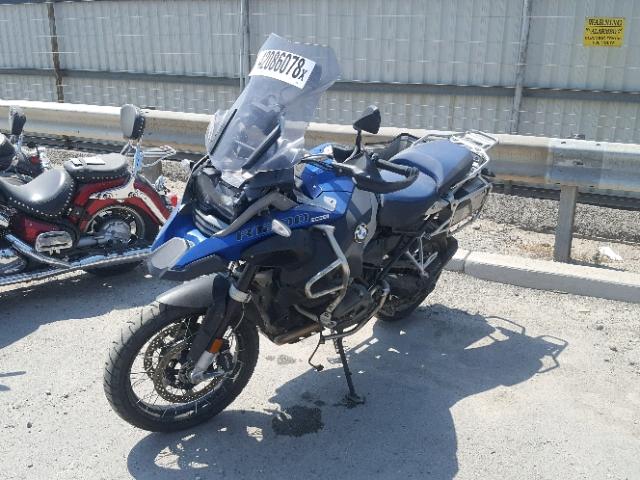 WB10A1200FZ098481 - 2015 BMW R1200 GS A BLUE photo 2