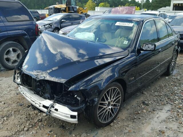 WBADT43492GY41580 - 2002 BMW 525 I AUTO BLACK photo 2