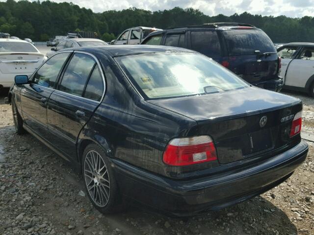 WBADT43492GY41580 - 2002 BMW 525 I AUTO BLACK photo 3