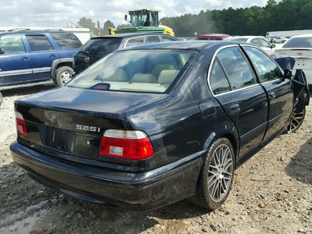 WBADT43492GY41580 - 2002 BMW 525 I AUTO BLACK photo 4