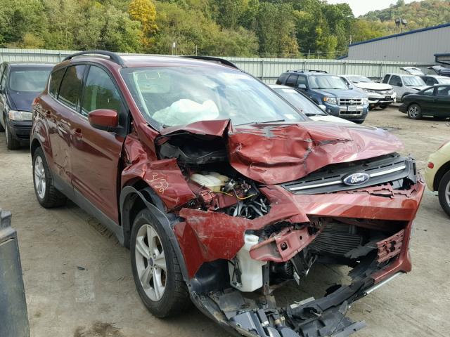 1FMCU9GX9EUC02887 - 2014 FORD ESCAPE SE RED photo 1