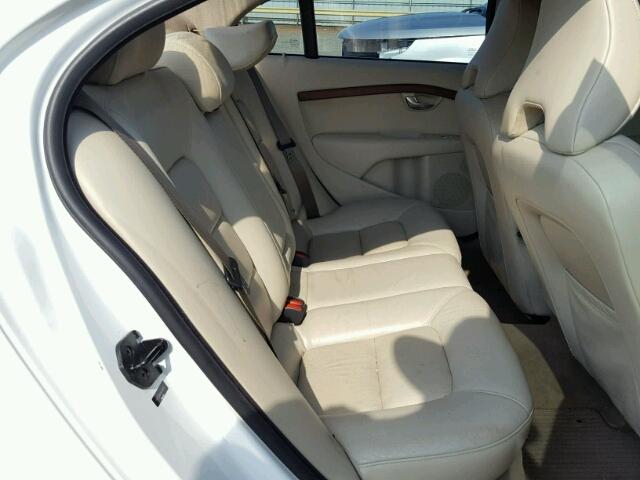 YV1AS982681078176 - 2008 VOLVO S80 3.2 WHITE photo 6