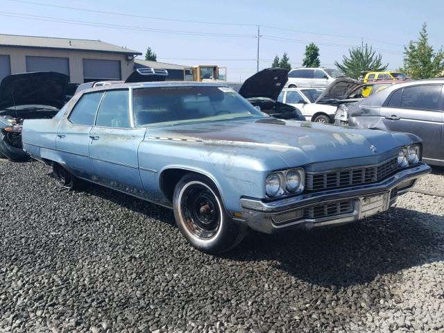 4V39U2H430959 - 1972 BUICK LIMITED BLUE photo 1