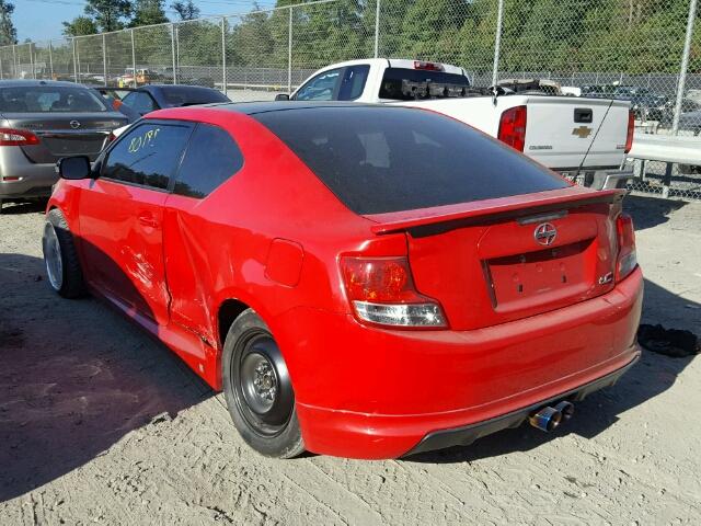 JTKJF5C73D3050865 - 2013 TOYOTA SCION TC 红色 照片 3