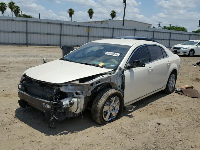 1G1ZD5E1XBF384002 - 2011 CHEVROLET MALIBU 2LT WHITE photo 2