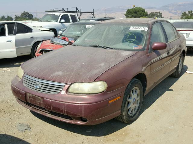 1G1NE52M9W6189265 - 1998 CHEVROLET MALIBU LS Bordo foto 2
