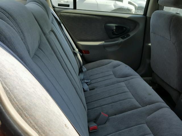 1G1NE52M9W6189265 - 1998 CHEVROLET MALIBU LS Bordo foto 6