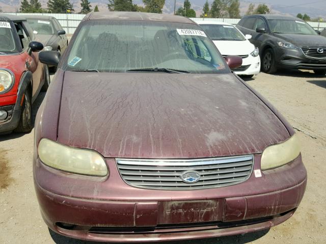 1G1NE52M9W6189265 - 1998 CHEVROLET MALIBU LS Bordo foto 9