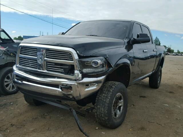 3D7UT2CL0BG591011 - 2011 DODGE RAM 2500 BLACK photo 2