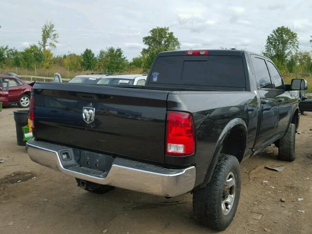 3D7UT2CL0BG591011 - 2011 DODGE RAM 2500 BLACK photo 4