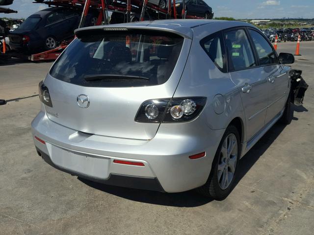 JM1BK343971647185 - 2007 MAZDA 3 HATCHBAC SILVER photo 4