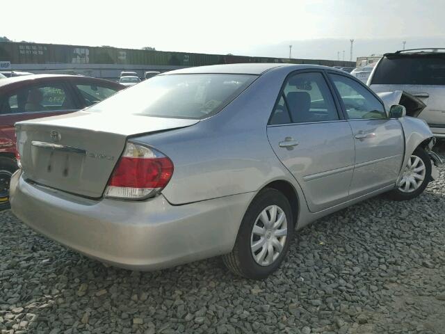 4T1BE30K06U119421 - 2006 TOYOTA CAMRY LE SILVER photo 4