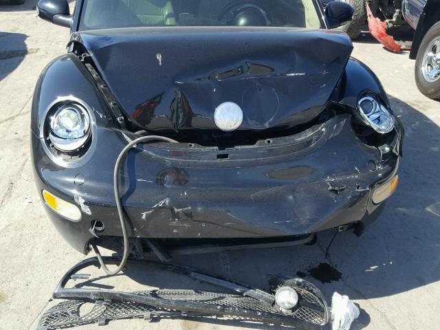 3VWCD31Y94M325186 - 2004 VOLKSWAGEN NEW BEETLE შავი ფოტო 7