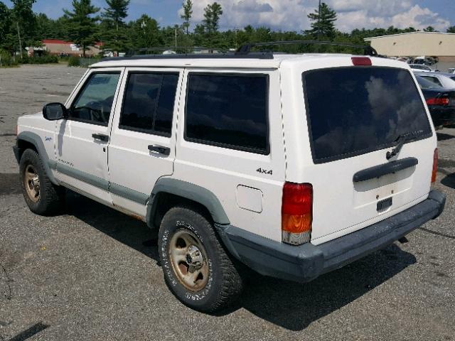 1J4FJ68S4WL184179 - 1998 JEEP CHEROKEE S WHITE photo 3