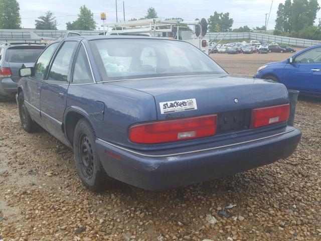 2G4WB52M5S1444687 - 1995 BUICK REGAL CUST BLUE photo 3