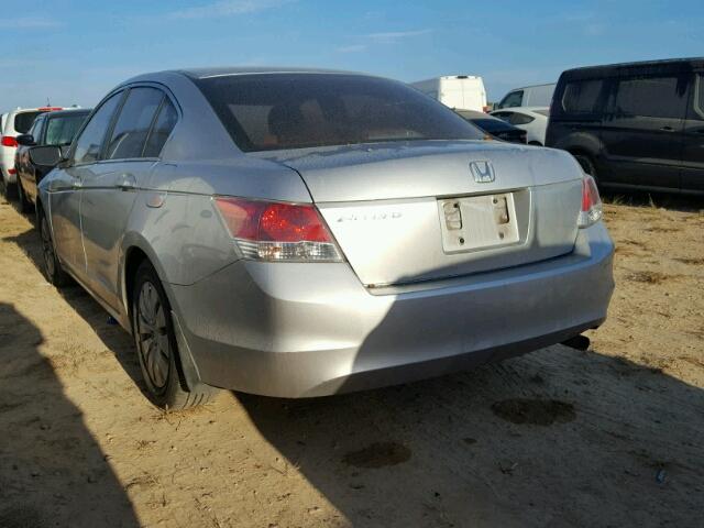 1HGCP2F38AA028308 - 2010 HONDA ACCORD SILVER photo 3