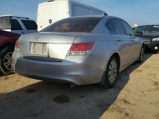 1HGCP2F38AA028308 - 2010 HONDA ACCORD SILVER photo 4