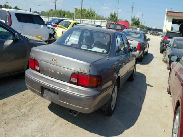 JT2BF12KXT0182458 - 1996 TOYOTA CAMRY GRAY photo 4