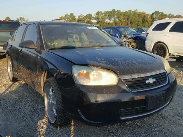 1G1ZS51F06F101958 - 2006 CHEVROLET MALIBU LS შავი ფოტო 1