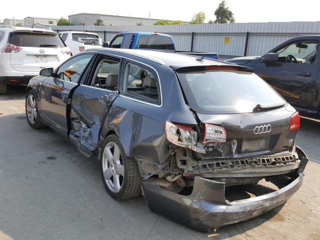 WAUSH74F67N009899 - 2007 AUDI A6 S-LINE CHARCOAL photo 3