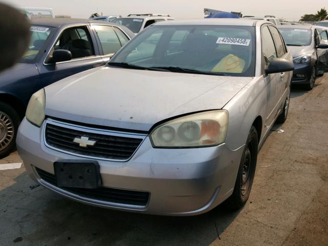 1G1ZS53896F282914 - 2006 CHEVROLET MALIBU LS ვერცხლისფერი ფოტო 2