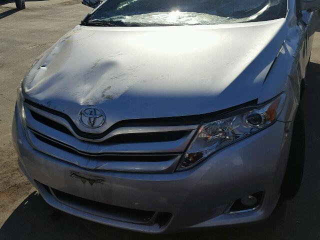 4T3ZA3BB7EU088939 - 2014 TOYOTA VENZA LE SILVER photo 7