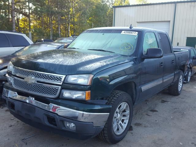 2GCEK13T561138447 - 2006 CHEVROLET SILVERADO GREEN photo 2