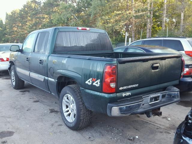 2GCEK13T561138447 - 2006 CHEVROLET SILVERADO GREEN photo 3