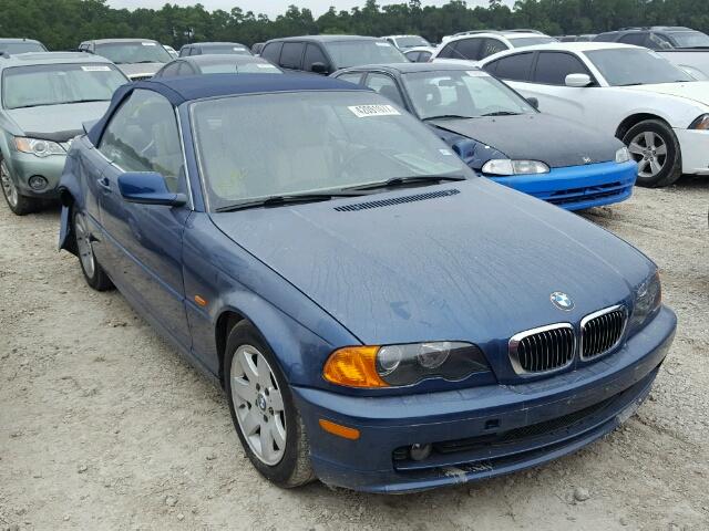 WBABS33422PG84644 - 2002 BMW 325 BLUE photo 1