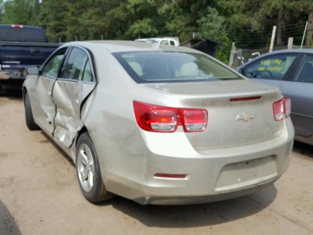 1G11C5SA1DF291005 - 2013 CHEVROLET MALIBU 1LT GOLD photo 3